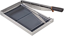 Swingline® ClassicCut Guillotine Trimmer With EdgeGlow, 25”H x 14-1/8”W x 4-5/8”D, Silver 1 thumbnail image