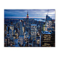 Trademark Global New York City, NY Gallery-Wrapped Canvas Print By Yakov Agani, 22"H x 32"W
