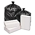 General Waste Can Liners, 60 gal, 1.6 mil, 38"x58", Black, 100/Carton - 60 gal - 38"x 58"x1.60 mil (41 Micron) Thickness - H7658UKG 1 thumbnail image
