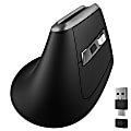Delton S20 Ergonomic Vertical Wireless Mouse, Black 1 thumbnail image