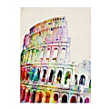 Trademark Fine Art Colosseum Canvas Art, 18" x 24"