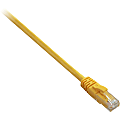 V7 Cat.5e Patch Cable - 3.28 ft Category 5e Network Cable for Modem, Router, Hub, Patch Panel, Network Device - First End: 1 x RJ-45 Male Network - Second End: 1 x RJ-45 Male Network - 1 Gbit/s - Patch Cable - Gold Plated Contact - 24 AWG - Yellow