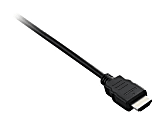 V7 - HDMI cable with Ethernet - HDMI male to HDMI male - 90 cm - black 1 thumbnail image