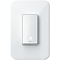 WeMo Smart Light Switch 3-Way - 3-way Switch - Light Control, Fan Control - Alexa, Google Assistant, Google Home, Apple HomeKit, IFTTT Supported - 120 V AC - 1800 W 1 thumbnail image