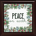 Timeless Frames® Holiday Art, 12” x 12”, Peace On Earth