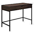 Office Star™ Contempo 40"W Worksmart Sit-To-Stand Desk, Ozark Ash 1 thumbnail image
