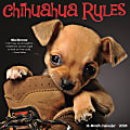 2026 Willow Creek Press Animals Monthly Wall Calendar, 12" x 12", Chihuahua Rules, January To December, 50682 1 thumbnail image