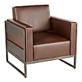 LumiSource Drift Lounge Chair, Brown/Antique/Espresso