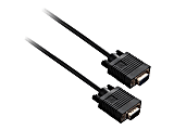 V7 - VGA extension cable - HD-15 (VGA) (M) to HD-15 (VGA) (F) - 10 ft - black 1 thumbnail image