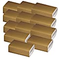 SKILCRAFT® C-Fold 1-Ply Paper Towels, 100% Recycled, 200 Sheets Per Roll, Pack Of 12 Rolls (AbilityOne 8540-01-494-0909)
