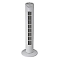 Optimus Adjustable Oscillating Tower Fan, 32" x 6"