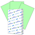 Hammermill® Fore Super-Premium Color Copy Paper, 1 Ream, Green, Legal (8.5" x 14"), 500 Sheets Per Ream, 20 Lb, 1 thumbnail image