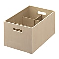 Rubbermaid® Bento Decorative Storage Container, X-Large, Loose Linen