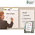 Post-it Super Sticky Easel Pad, 25" x 30", White, 2 Pads Of 30 sheets