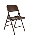 National Public Seating 300 Series Steel Folding Chairs, Brown, Set Of 52 Chairs