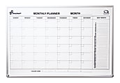 SKILCRAFT Monthly Planner Wall Board, 24" x 36" (AbilityOne 7520-01-484-5263)