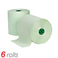Cascades® Antibacterial Hardwound Paper Towels For Tandem®, Green, 7 1/2" x 775', Pack Of 6 1 thumbnail image