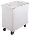 Cambro Flat-Top Ingredient Bin, 42.5 Gallons, 29"H x 18-1/2"W x 29-1/2"D, White