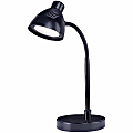 Lorell® LED Desk Lamp, Black
