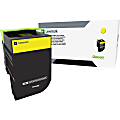 Lexmark™ 80C0S30 Yellow Toner Cartridge 1 thumbnail image
