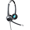 Cisco 522 Headset - Stereo - Mini-phone (3.5mm) - Wired - 90 Ohm - 50 Hz - 18 kHz - Over-the-head - Binaural - Supra-aural - Uni-directional, Electret, Condenser Microphone