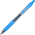 Pilot G2 Gel Pen, Fine Point, 0.7 mm, Clear Barrel, Periwinkle Ink