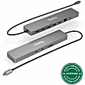 Plugable 11-in-1 USB-C Hub 100W USB-C Pass-through, Laptop Docking Station Dual Monitor with 4K 60Hz HDMI - USBC11IN1E 1 thumbnail image
