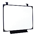 SKILCRAFT® Melamine Dry-Erase Marker Whiteboard, 29" x 38 1/2", Plastic Frame With Black Finish (AbilityOne 7520 01 454 5704) 1 thumbnail image