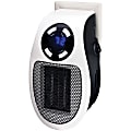 Optimus Wall Outlet Plug-in Handy Heater with Thermostat & Timer - Ceramic - Electric - 450 W - 1x Heat Settings - H7801 1 thumbnail image