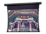 Da-Lite Tensioned Cosmopolitan Series - Projection screen - ceiling mountable, wall mountable - motorized - 120 V - 119" (118.9 in) - 16:9 - Da-Mat - black