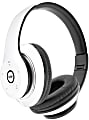 iJoy LOGO Premium Rechargeable Bluetooth® Wireless Headphones, White 1 thumbnail image