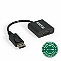 Plugable DisplayPort to VGA Adapter - Active DP/DP to VGA Converter - Compatible with Desktops, Projectors, PC with DP  - DPMVGAF 1 thumbnail image
