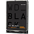 Western Digital® Black 500GB Internal Hard Drive For Laptops/Mobile, 32MB Cache, SATA/600, WD5000LPLX