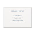 Custom Shaped Wedding & Event Reception Cards, 4-7/8" x 3-1/2", Passionate Monogram, Box Of 25 Cards 1 thumbnail image