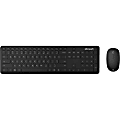 Microsoft Bluetooth Desktop for Business - Wireless Bluetooth - English - Matte Black Wireless Bluetooth Mouse - Optical - 1000 dpi - 4 Button - Scroll Wheel - QWERTY - Matte Black - Office Key, Search, Emoji Hot Key(s) - AA, AAA 1 thumbnail image