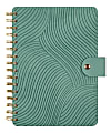 Citrine 12-Month Monthly/Weekly Twin Loop Planner, 5-13/16" x 8", Sage Waves, July 2026-June 2027, Total Qty 1 1 thumbnail image