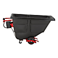Rubbermaid® Commercial Motorized Roto Tilt Truck, 202 gal, 1,000 lb Capacity, Plastic, Black