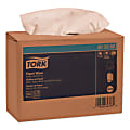 Tork Multipurpose Paper Wipers, 9-3/4" x 16-3/4", White, 125 Wipers Per Box, Carton Of 8 Boxes
