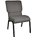 Flash Furniture Advantage Church Chair, Fossil/Black