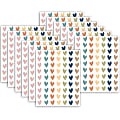 Teacher Created Resources® Mini Stickers, Everyone is Welcome Hearts, 378 Stickers Per Pack, Set Of 12 Packs