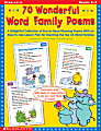 Scholastic 70 Word Family Poems