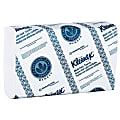 Scott® Multi-Fold 2-Ply Towels, 9 1/4" x 9 1/16", 40% Recycled, White, 150 Sheets Per Sleeve, 16 Sleeves Per Carton
