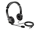 Kensington Classic USB-A Headset with Mic - Stereo - USB Type A - Wired - Over-the-head - Binaural - Circumaural - K97601WW 1 thumbnail image