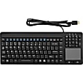 DSI Waterproof IP68 Wired Keyboard with Built-in Touchpad - Cable Connectivity - USB Interface - 104 Key - KBJH107 1 thumbnail image