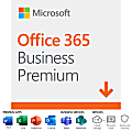 Office 365 Business Premium, For PC /Mac®, 1 Year Subscription, Download