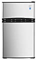 Avanti RA31B3S Counterhigh Refrigerator, Black/Stainless Steel