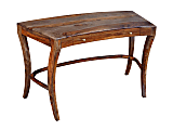 Coast to Coast 51"W Writing Desk, Callum, Brownstone Nut Brown