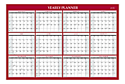 Blue Sky™ Jumbo Laminated Calendar, 48" x 32", January To December 2021, 100034