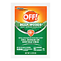 OFF! Deep Woods Insect Repellent Towelettes, 12 Towelettes Per Box, Carton Of 12 Boxes