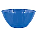 Amscan 2-Quart Plastic Bowls, 3-3/4" x 8-1/2", Bright Royal Blue, Set Of 8 Bowls 1 thumbnail image